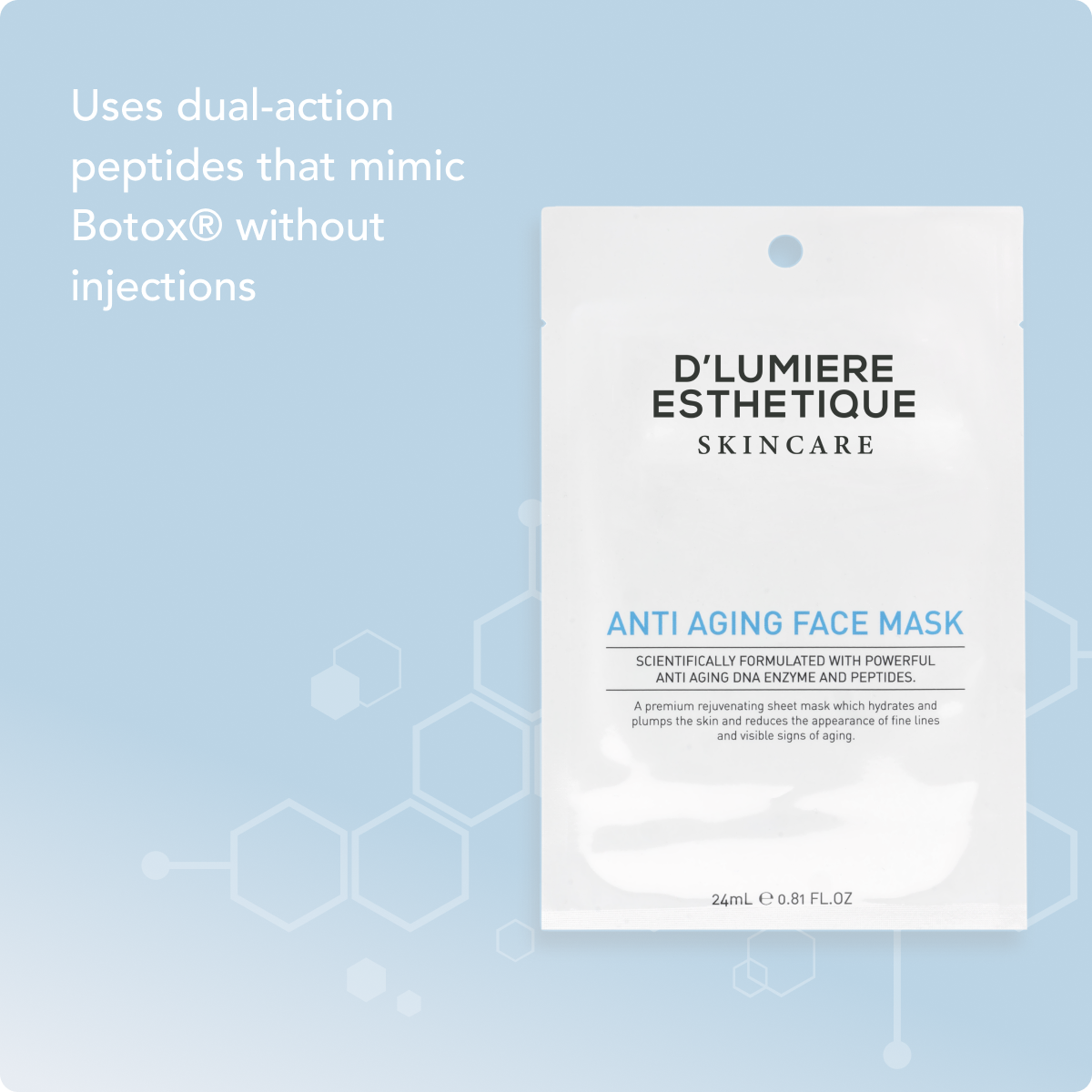 Rejuvenating Mask Anti Aging Peptides